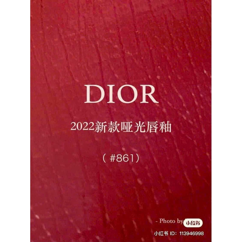 [Unbox] Son Kem Dior forever liquid 861 đỏ cam cháy