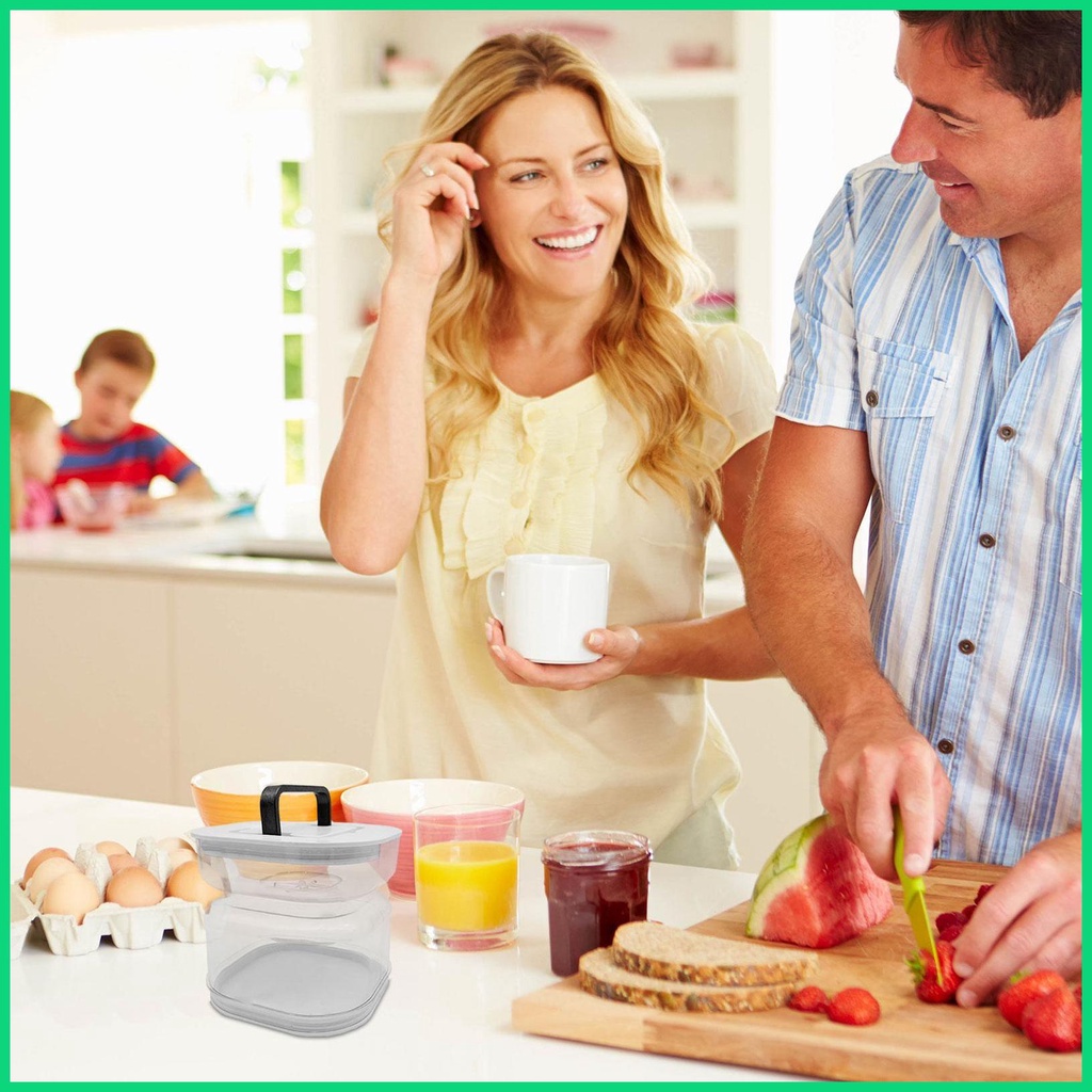 Hộp Đựng Thực Phẩm Khô Và Ướt Có Thể Tách Rời Tiện Dụng Cho Nhà Bếp