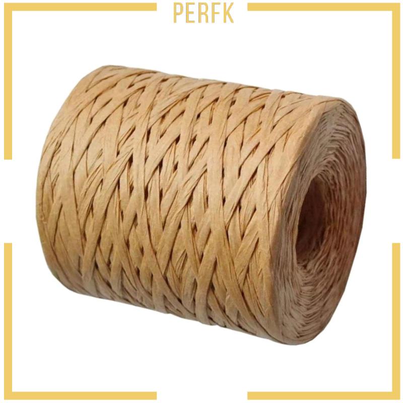 [Perfk] Cuộn Dây Ruy Băng Đan Sợi Nhỏ Làm Đồ Thủ Công / Socola