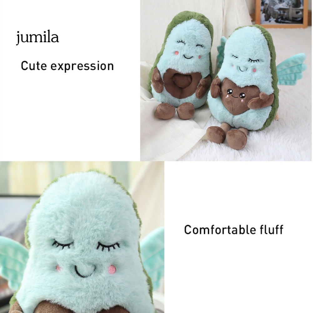 Trái Bơ Nhồi Bông Đáng Yêu Trang Trí Nhà Cửa / Văn Phòng