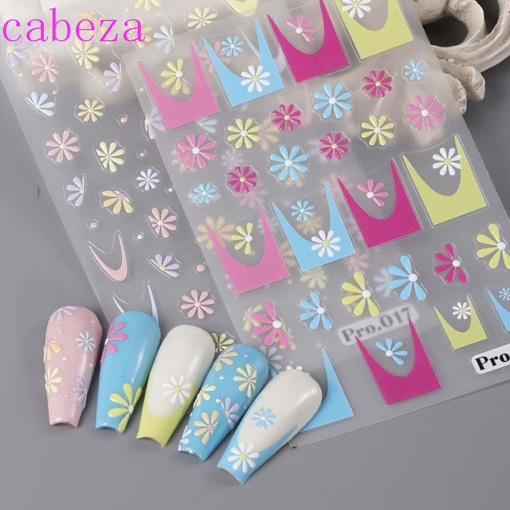 Miếng Dán Trang Trí Móng Tay Họa Tiết Hoa Lá Và Bướm Thời Trang Cho Nữ