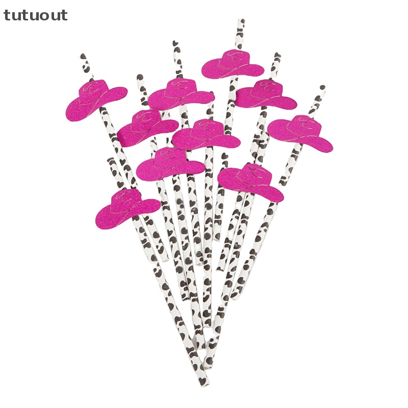 10 Ống Hút Giấy Dùng Cho Tiệc Cưới