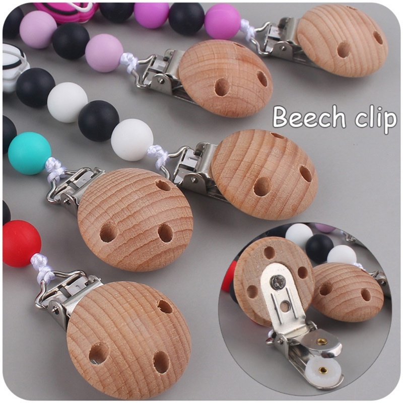 Kẹp Núm Vú Giả Bằng Silicone Nhiều Màu Sắc Có Kẹp Giữ Đồ Chơi Cho Bé