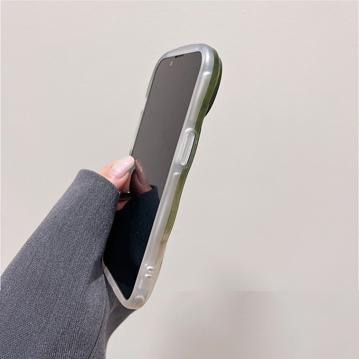 Ốp Điện Thoại Silicon Chống Sốc Màu Gradient Cho iPhone 14 13 12 11 Pro Max 14 Plus