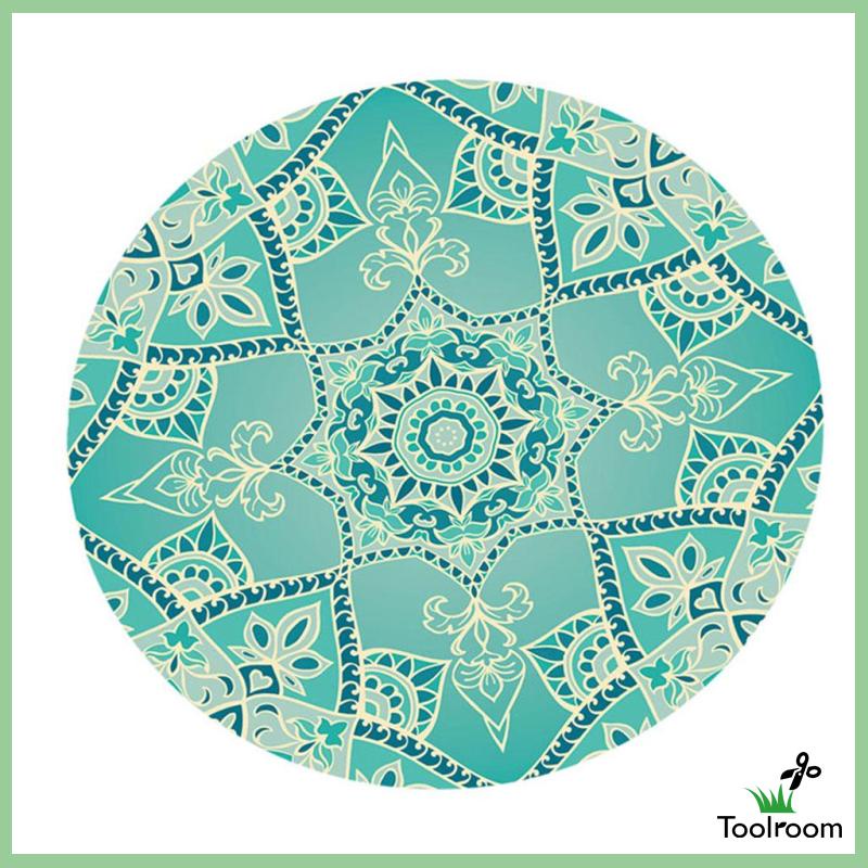 Vỏ Bọc Bàn Tròn Viền Co Giãn Chống Trượt Chống Thấm Nước # 1