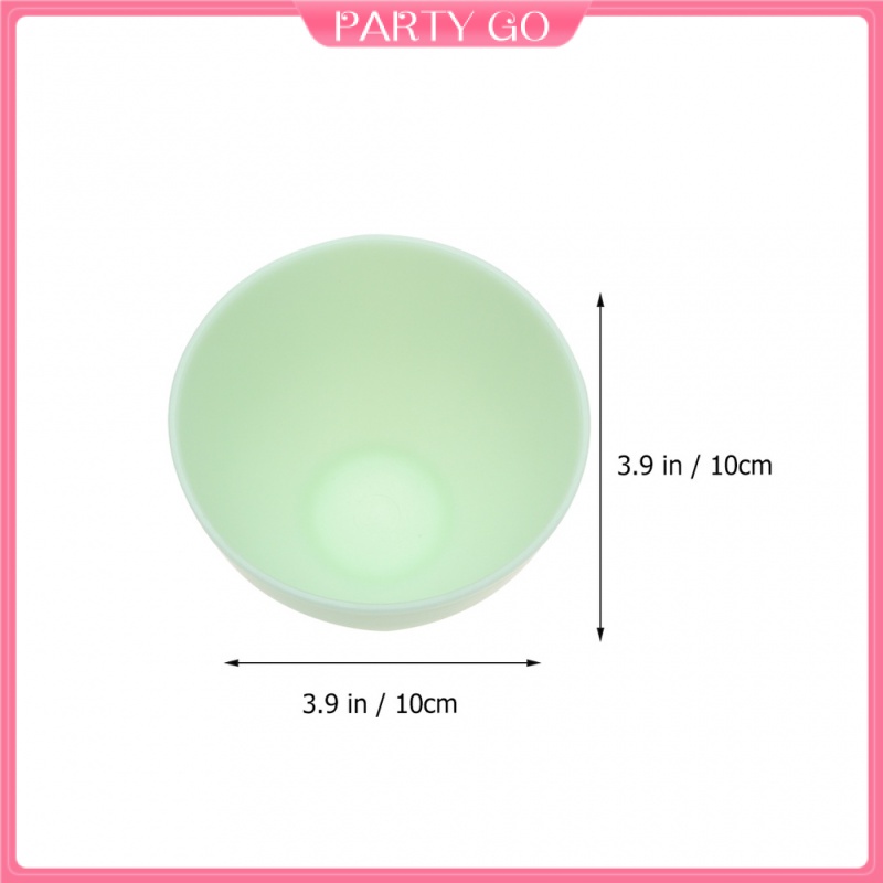 Set 5 Bát Silicone Trộn Mặt Nạ DIY