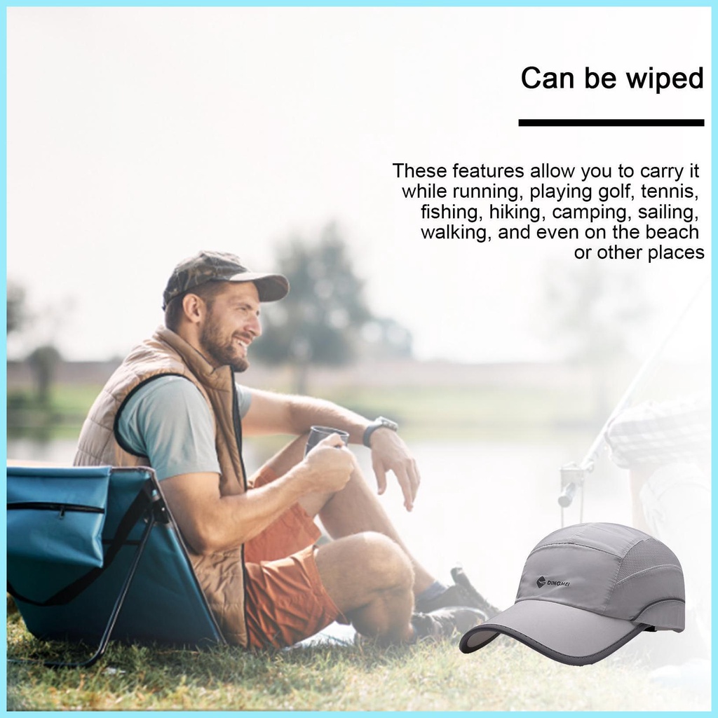 Mũ Lưỡi Trai Phối Lưới Siêu Mỏng Thoáng Khí Thời Trang Mùa Hè Cho Nam