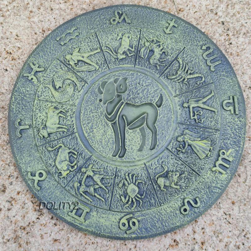 [Dolity2] Bàn Đạp Chân Đá Chào Mừng Để Trang Trí Ngoài Trời Villa