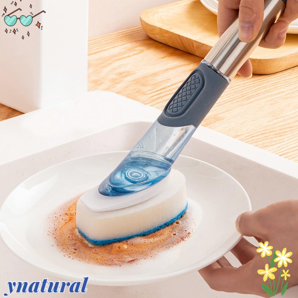 Bàn Chải Vệ Sinh Chén Dĩa 4 Trong 1 Tiện Dụng