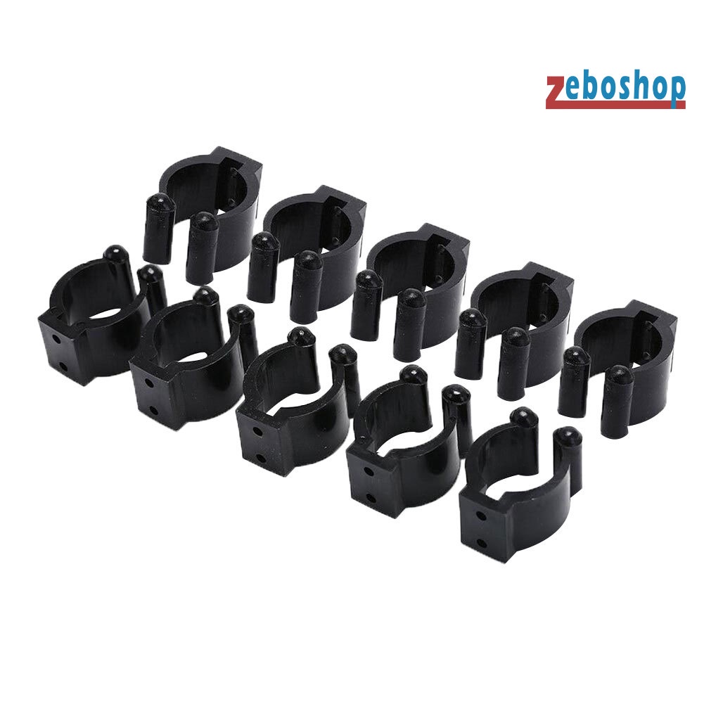 Bộ 10 Kẹp Giữ Gậy Đánh Bida Bằng Nhựa Chuyên Dụng Giá Đỡ