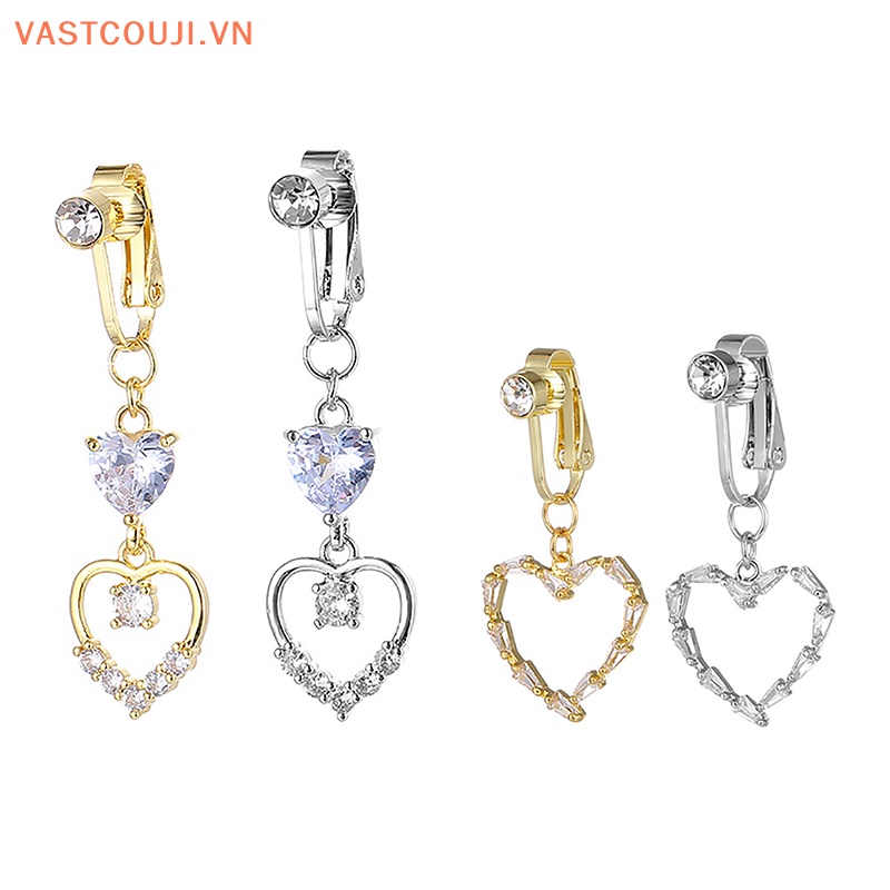 Khuyên Rốn Hình Trái Tim Thời Trang Cho Nữ