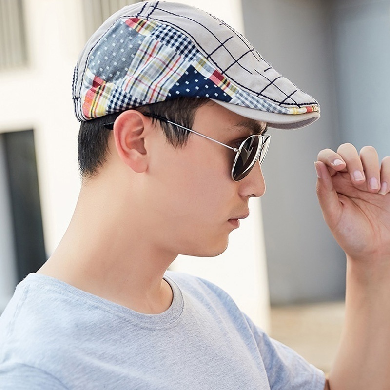 Mũ Beret Unisex Mềm Mại Chống Nắng