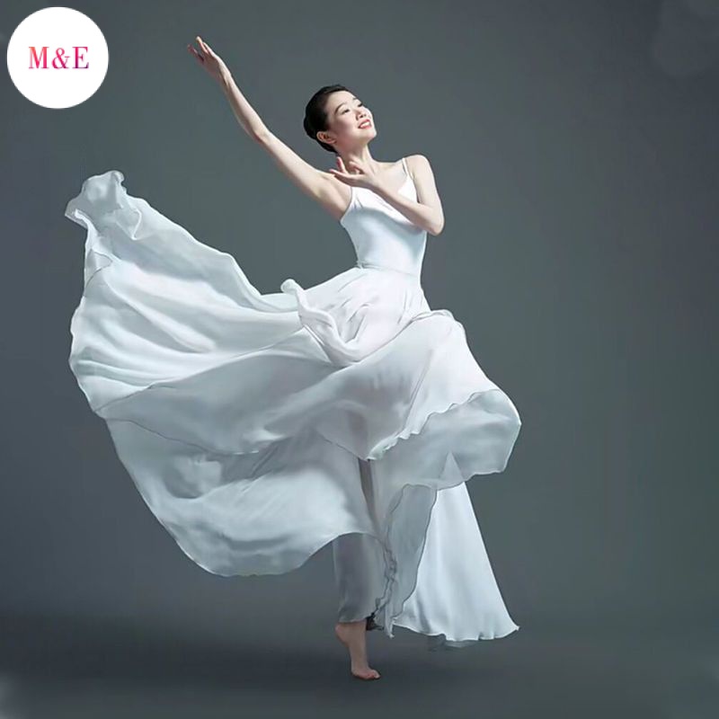 Chân Váy Nhảy Múa Hiện Đại Cỡ Lớn 720 Độ Phong Cách Mới 2023