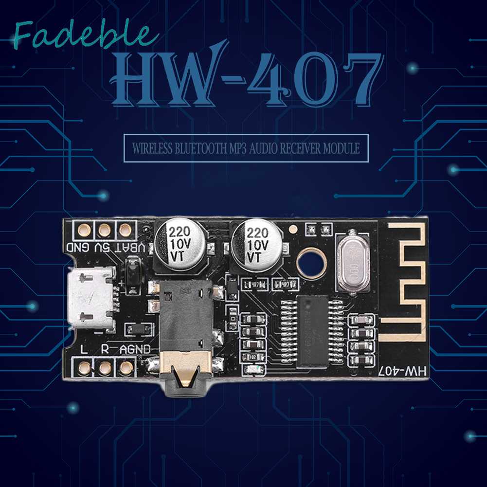 Bảng Mạch Nhận Tín Hiệu Âm Thanh HiFi DIY