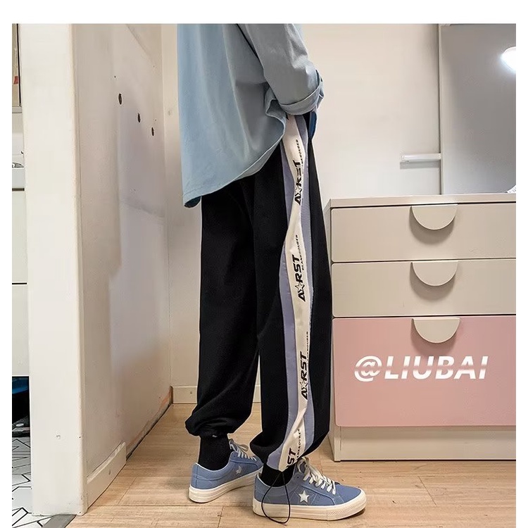 Quần Dài Dáng Rộng Mỏng Màu Sắc Ngọt Ngào Phong Cách Hip Hop Đường Phố Thời Trang Mùa Hè Cho Nữ