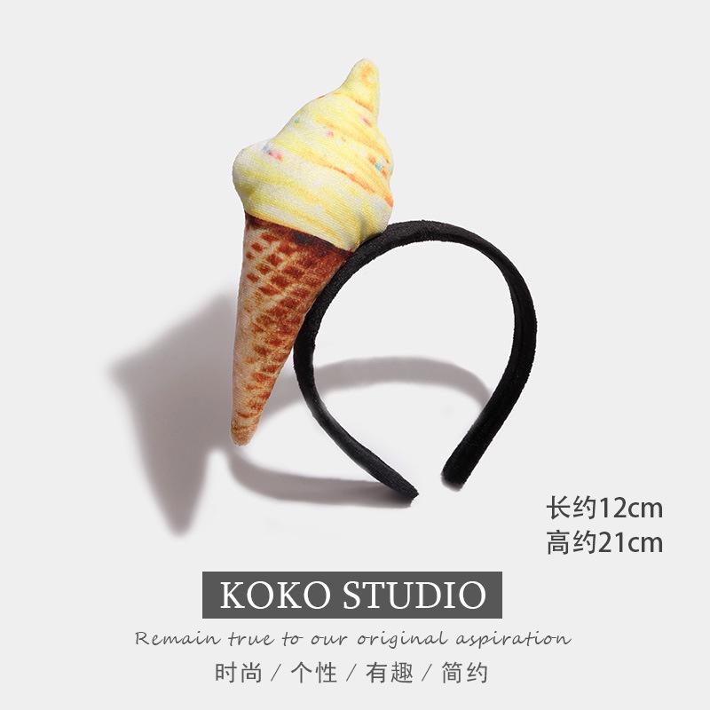 Băng Đô Cài Tóc Hình Trái Cây Rau Củ Quả Vui Nhộn Sáng Tạo Cho Nữ Rửa Mặt