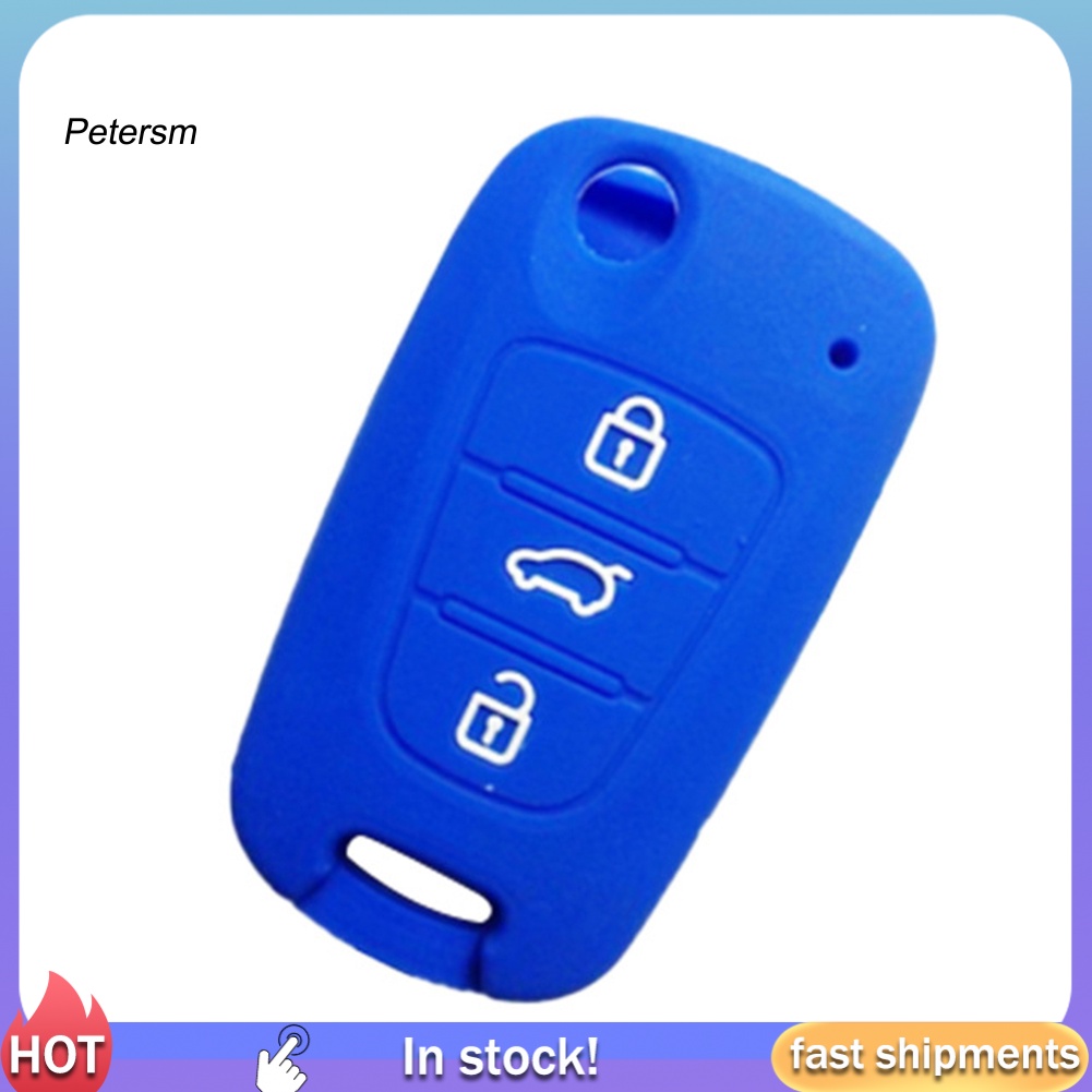 Vỏ Chìa Khóa Điều Khiển Từ Xa 3 Nút Cho Kia Hyundai