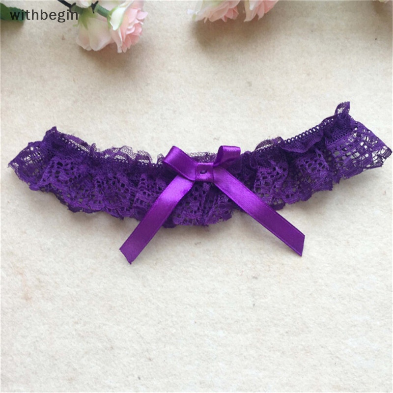 Thắt Lưng Phối Ren Co Giãn Thắt Nơ Đeo Chân Cho Cô Dâu Trong Tiệc Cưới