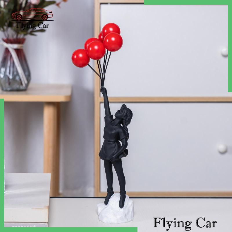 Mô Hình Cô Gái Bằng Nhựa Resin Thủ Công Dùng Trang Trí Phòng / Kệ Sách 2