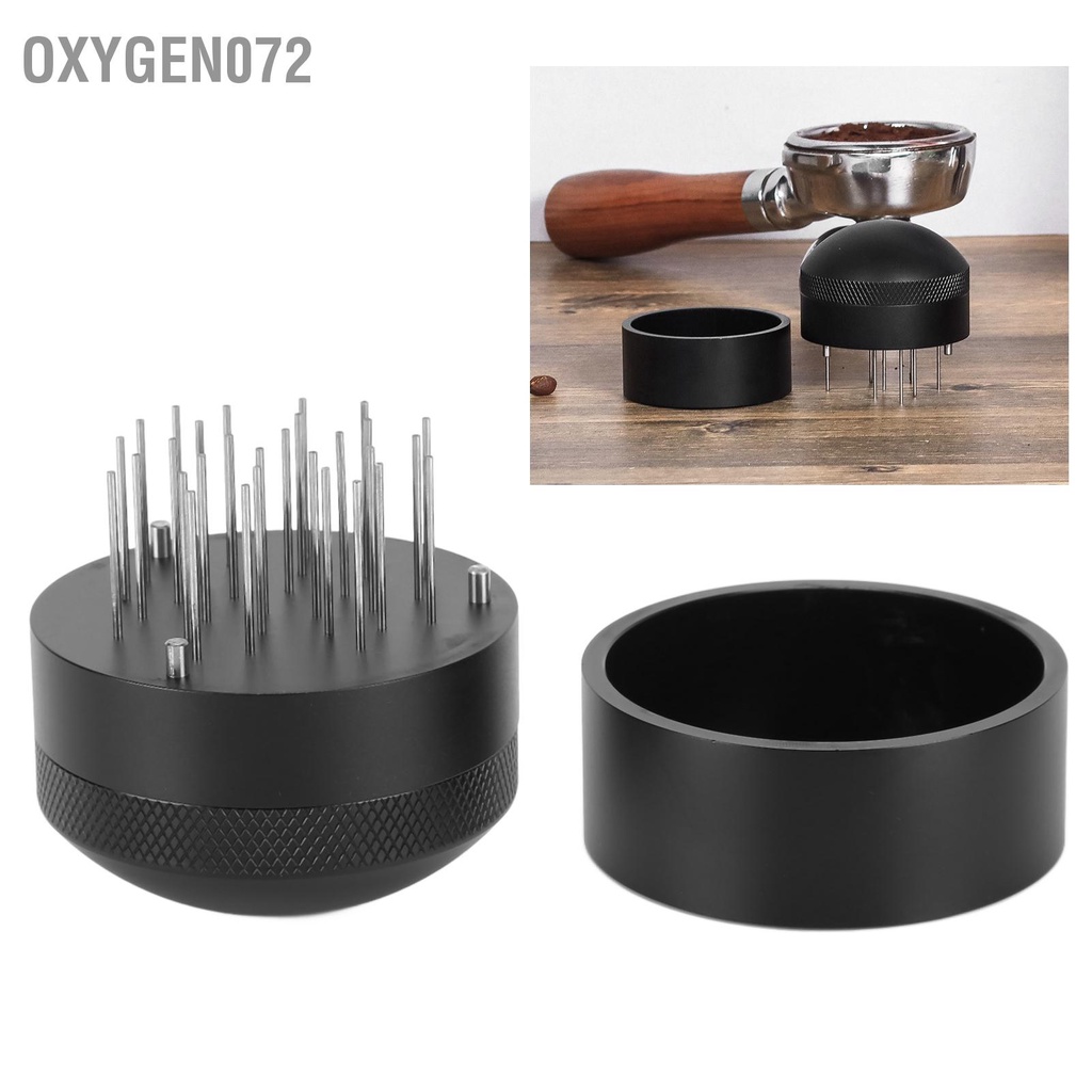 Oxygen072 Coffee Tamper Pin Type Hợp kim nhôm Bột cà phê Hammer cho Home Kitchen Shop