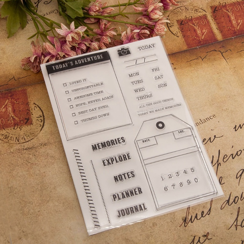 Tấm Tem Trong Suốt Dùng Để Trang Trí Album Ảnh Tiện Dụng