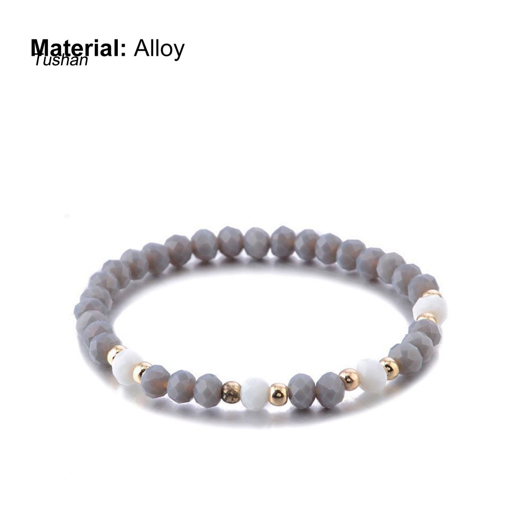 1 Bộ Vòng Tay Hợp Kim Chống Mòn Không Phai Màu Thời Trang Cho Nữ