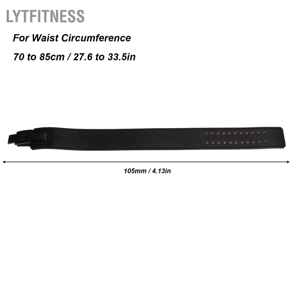 LYTFitness Đai hỗ trợ nâng tạ Kích thước có thể điều chỉnh Chống rách đòn bẩy PowerLifting cho Row Squat Đỏ Đen