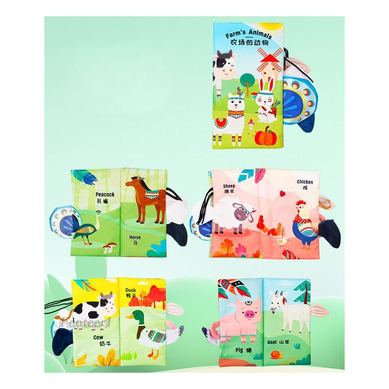 [Fenteer1] Sách Đồ Chơi Phát Triển Trí Tuệ Cho Bé