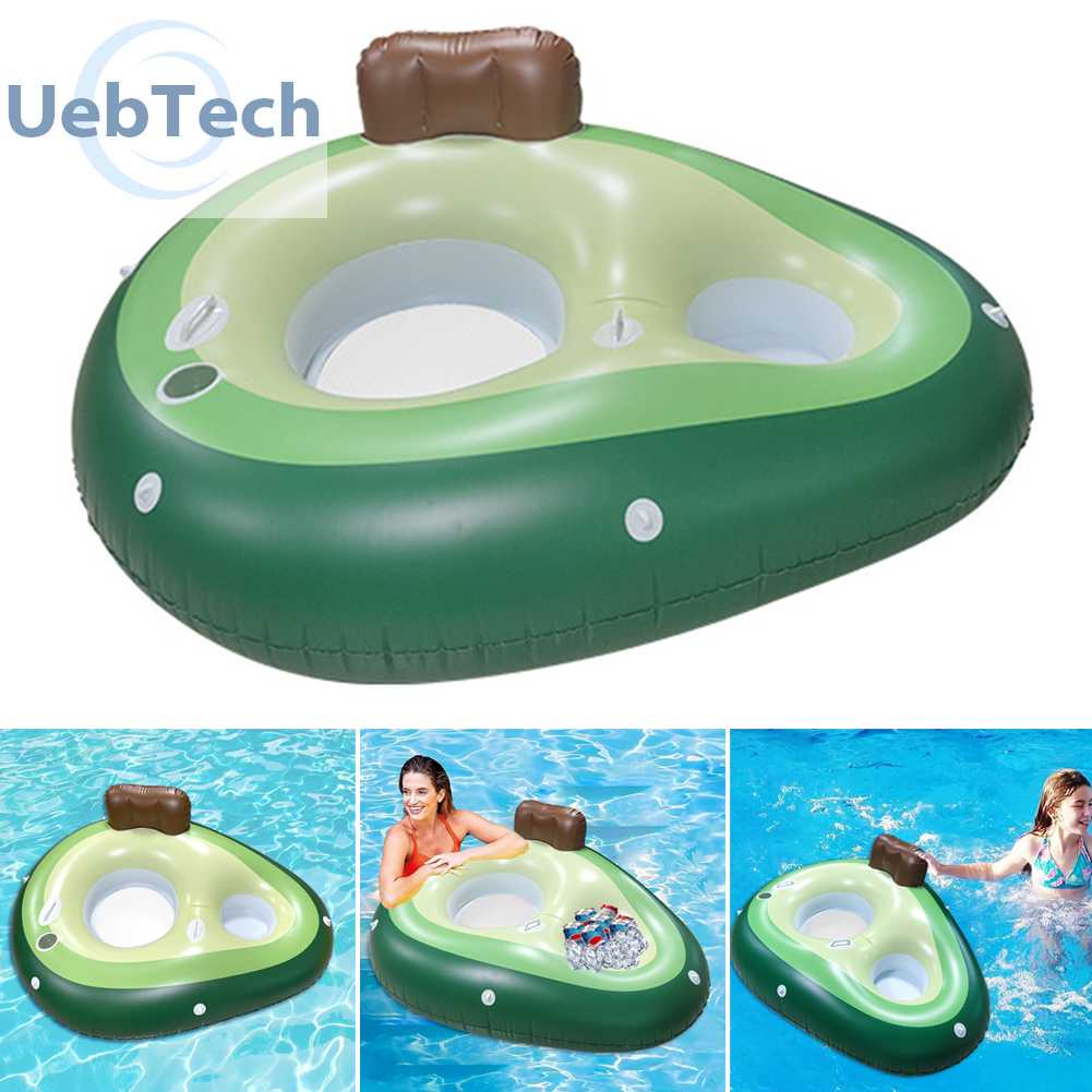 Ghế Phao Bơi Bơm Hơi Hình Quả Bơ Dành Cho Đi Biển Mùa Hè