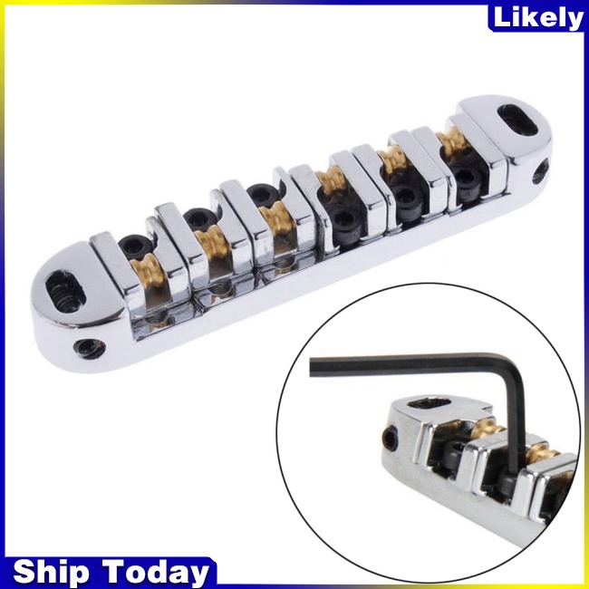 1 Bộ Cầu Ngựa Sau Cho Đàn Guitar Điện Lp Sg Les Paul