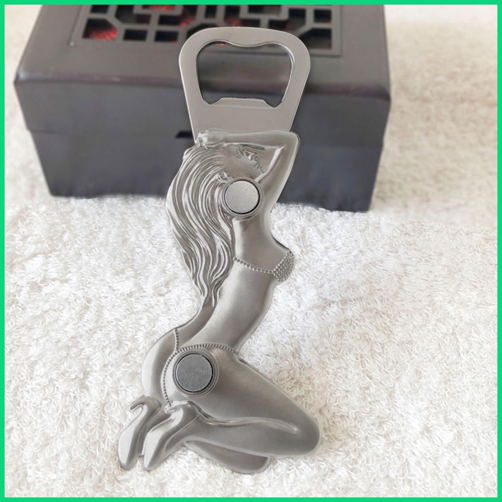 Dụng Cụ Mở Nắp Chai Gắn Tường / Gắn Tủ Lạnh Tiện Dụng Cho Dã Ngoại