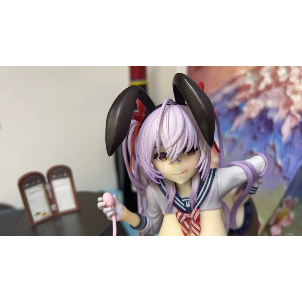 Mô Hình Nhân Vật Nữ Ngựa Và Thỏ Hai Đầu Bơm Chất Lượng Cao