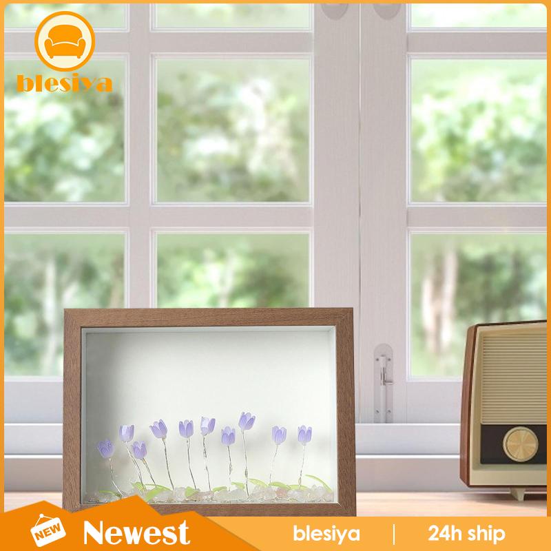 Khung Ảnh Bằng Gỗ Có Đèn Ngủ 6inch DIY