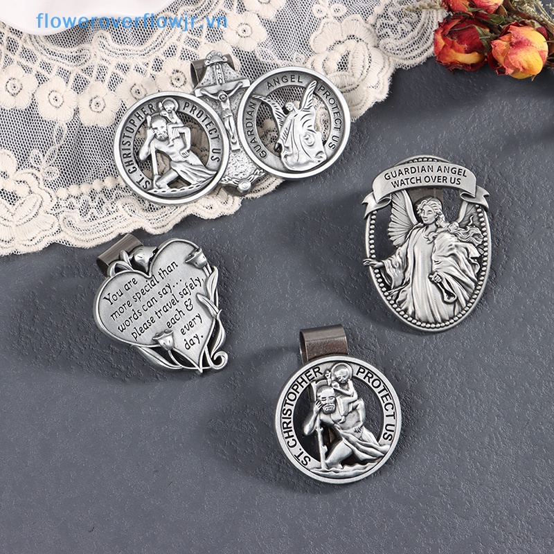 Fjr Kẹp Gắn Tấm Che Nắng Xe Hơi Phong Cách Công Giáo Nhiều Kiểu Dáng Bán Chạy