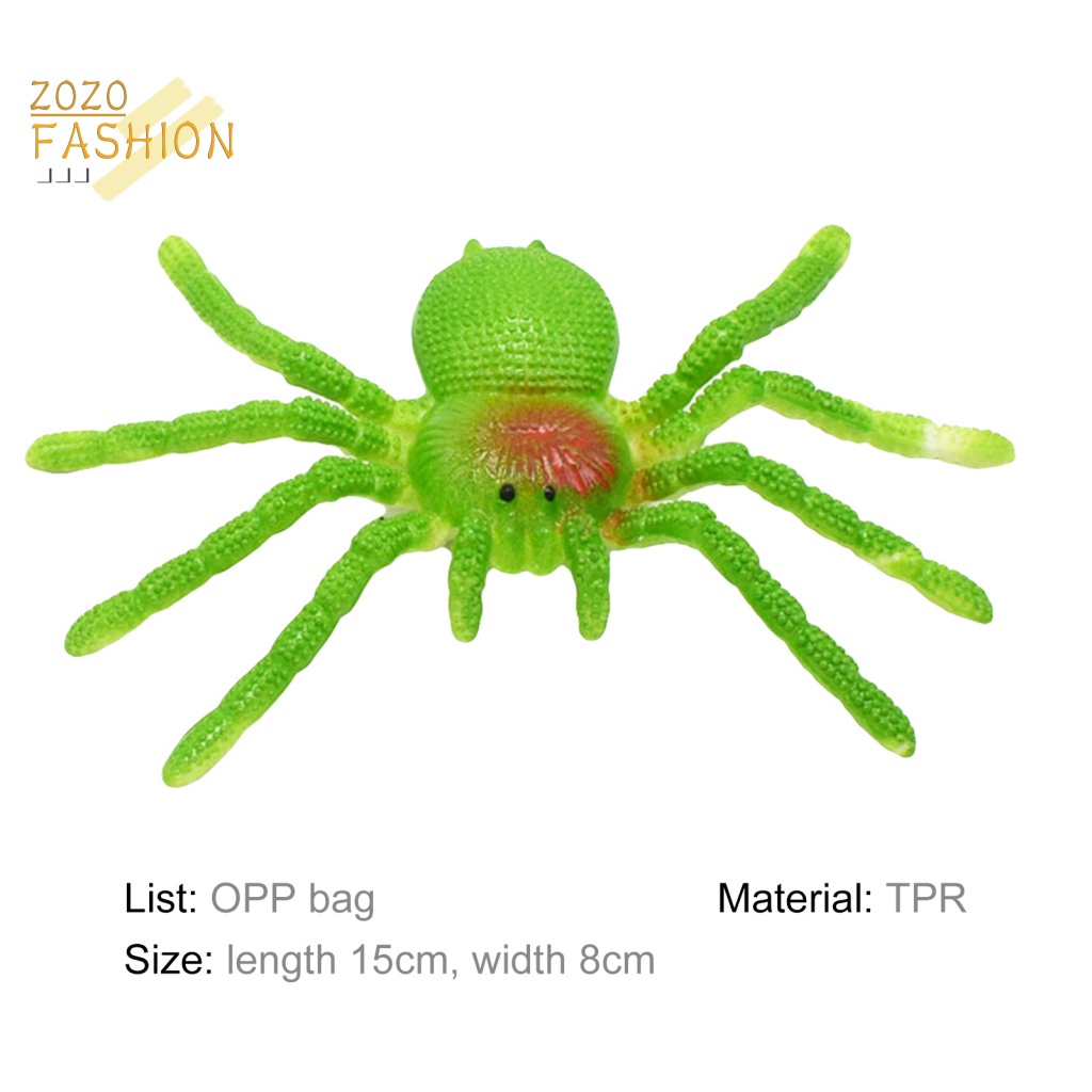 Nhện Giả Nhiều Màu Sắc Dùng Trang Trí Halloween