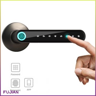 Spherical Smart Lock Fingerprint Door Wireless Password Handle App Unlock Keyless Entry [B/10]