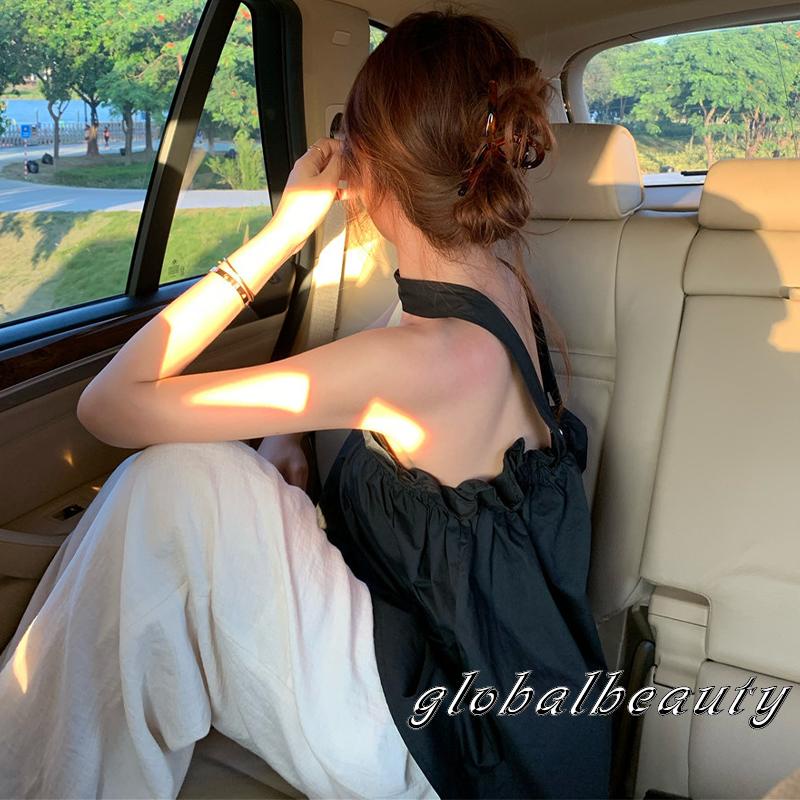 Áo Kiểu Trễ Vai Màu Sắc Thời Trang Mùa Hè Cho Nữ