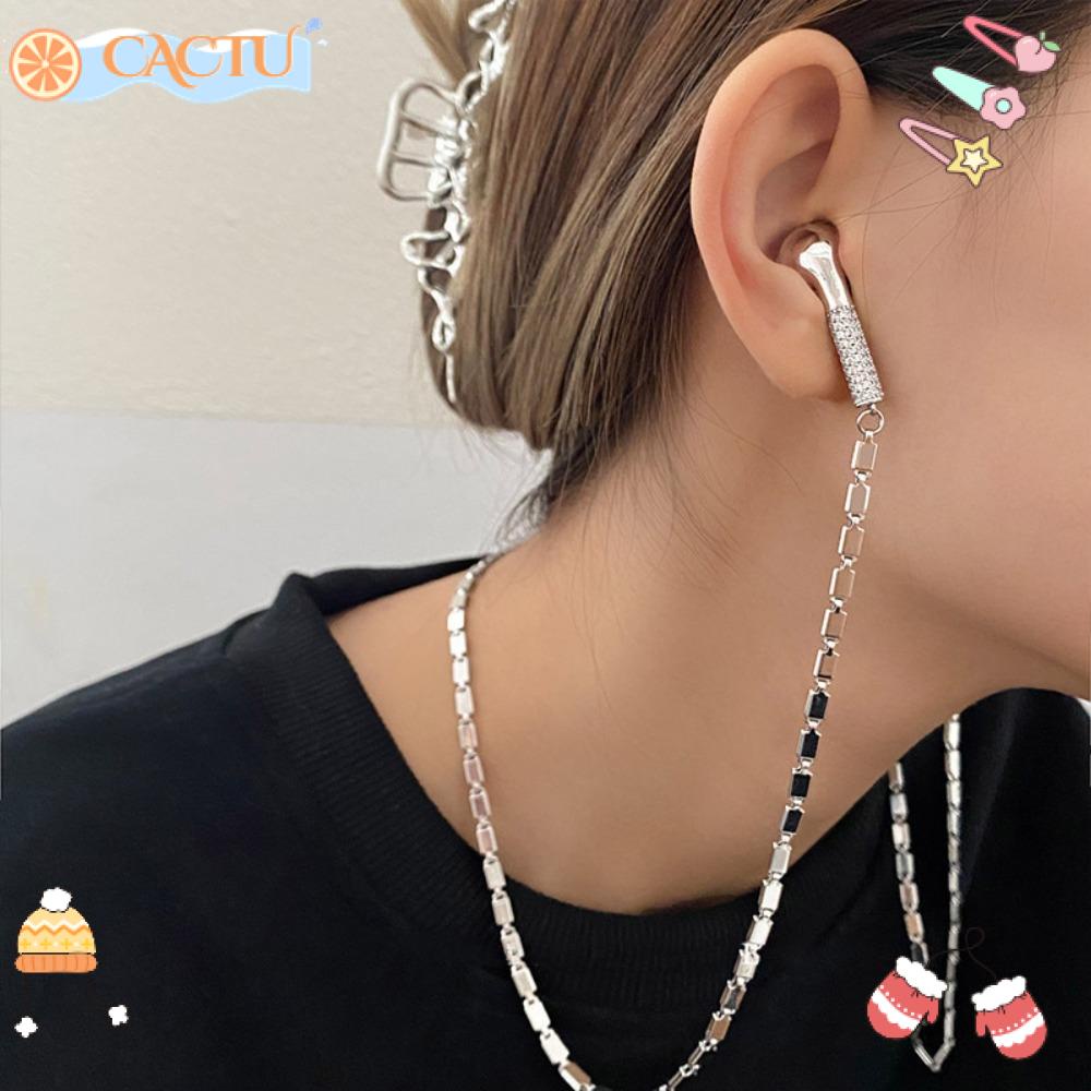 CACTU Vòng Cổ Kim Loại Một Lớp