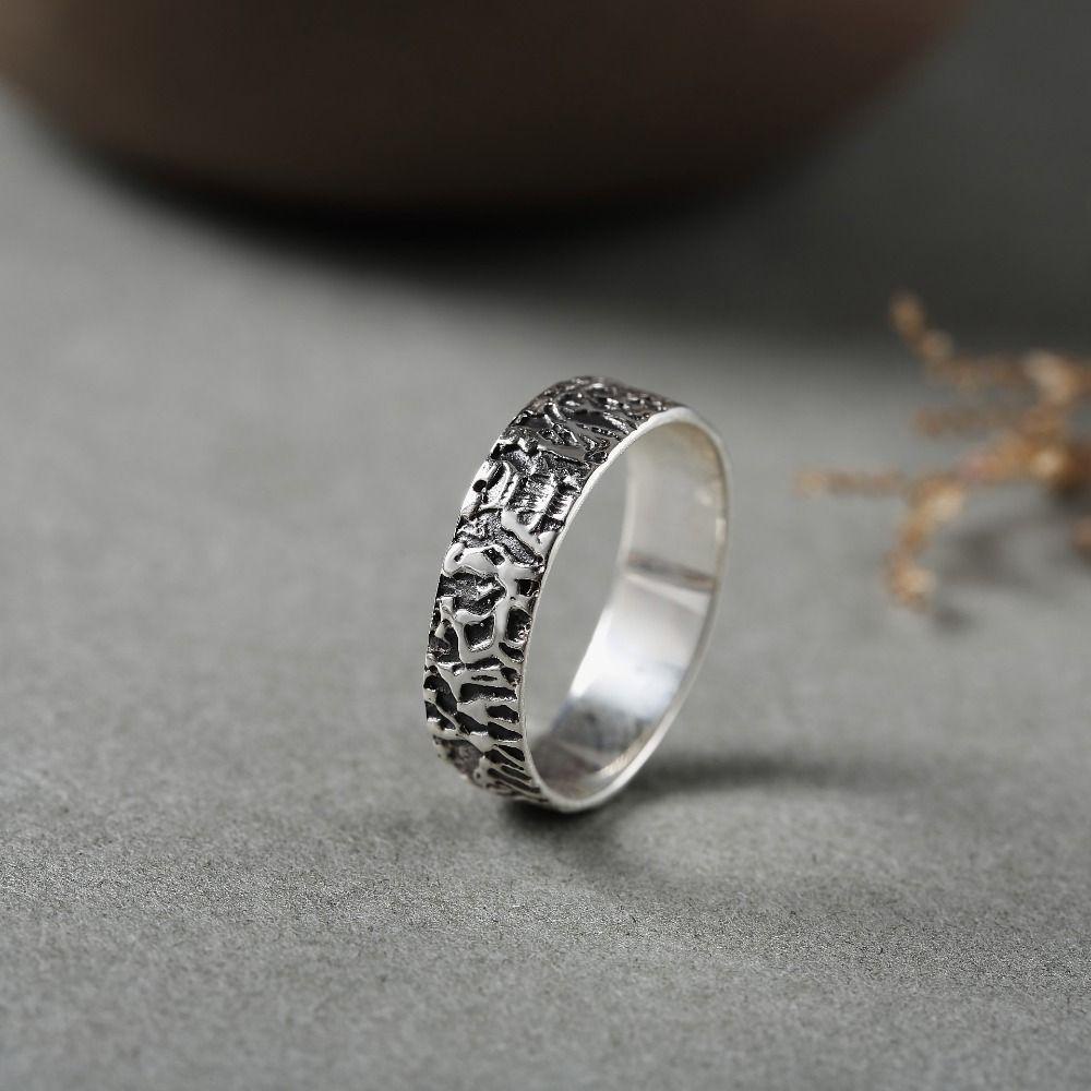 Nhẫn Hở Hợp Kim Mặt Vuông / Tròn Phong Cách Vintage Thanh Lịch