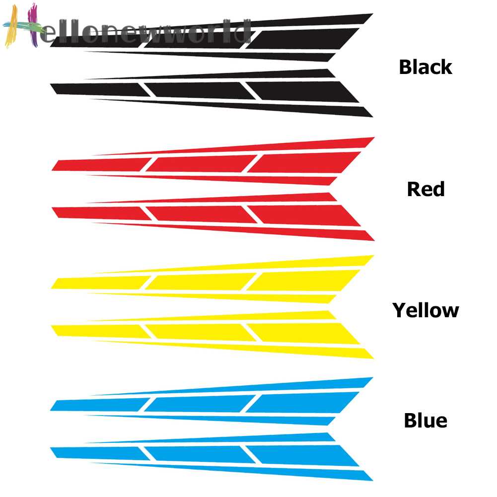 Sticker Dán Trang Trí Xe Đua Thể Thao Bằng Chất Liệu Vinyl