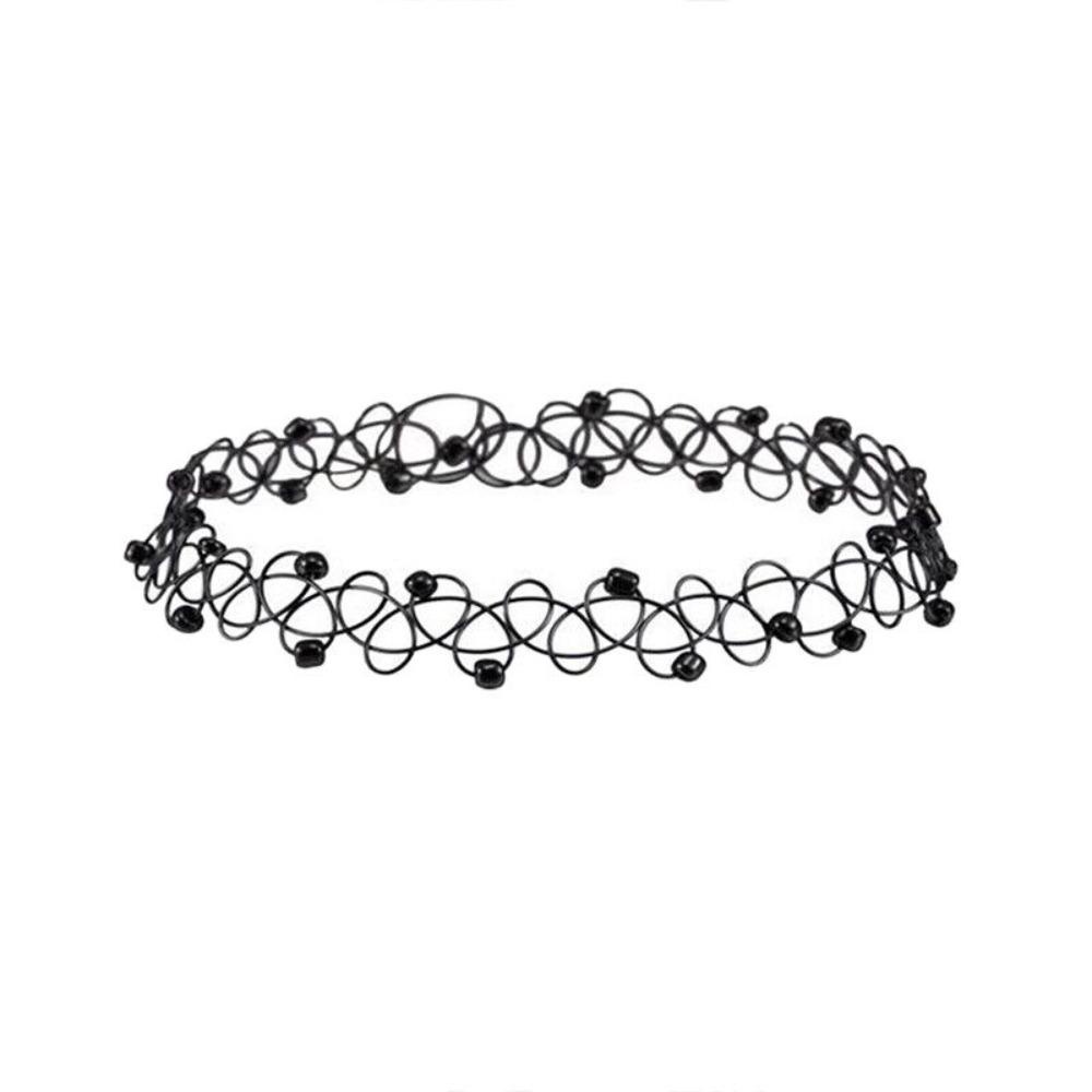 Vòng Cổ Choker Co Giãn Nhiều Màu Phong Cách Punk Cho Nữ