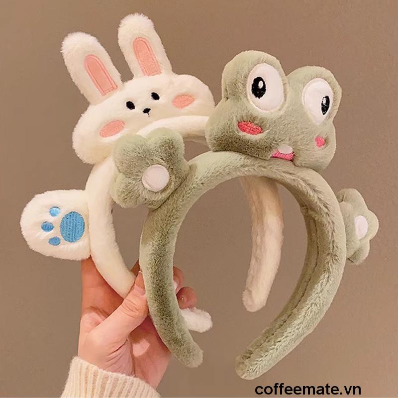 ⚡Băng Đô Cài Tóc Hình Thú Hoạt Hình Bằng Nhung Lông Thời Trang