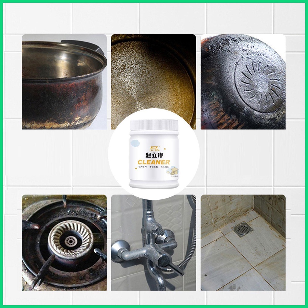 Bột Tẩy Rỉ Sét Loại Bỏ Mỡ Thừa Hiệu Quả Cho Chảo Kính