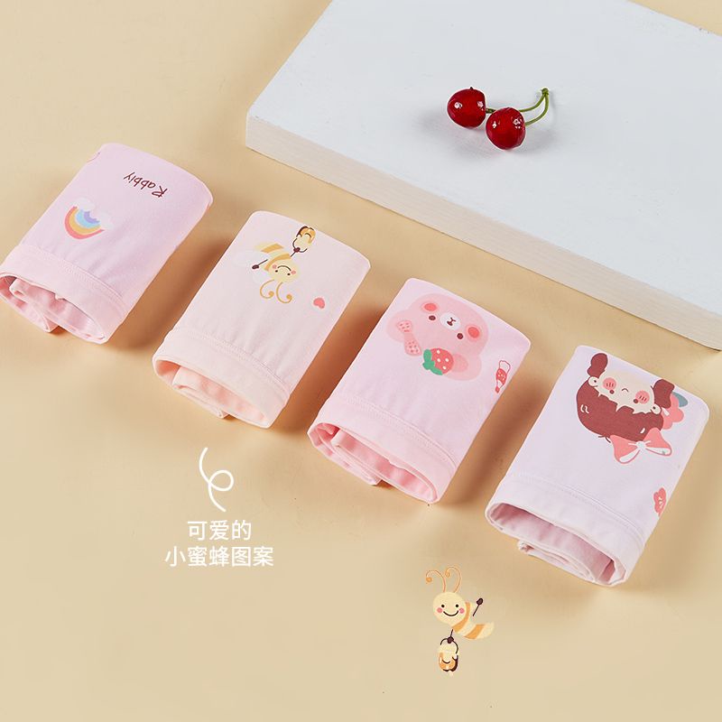 Set 4 Quần Lót Cotton Mềm Mại Cho Bé Size M L XL XXL XXXL