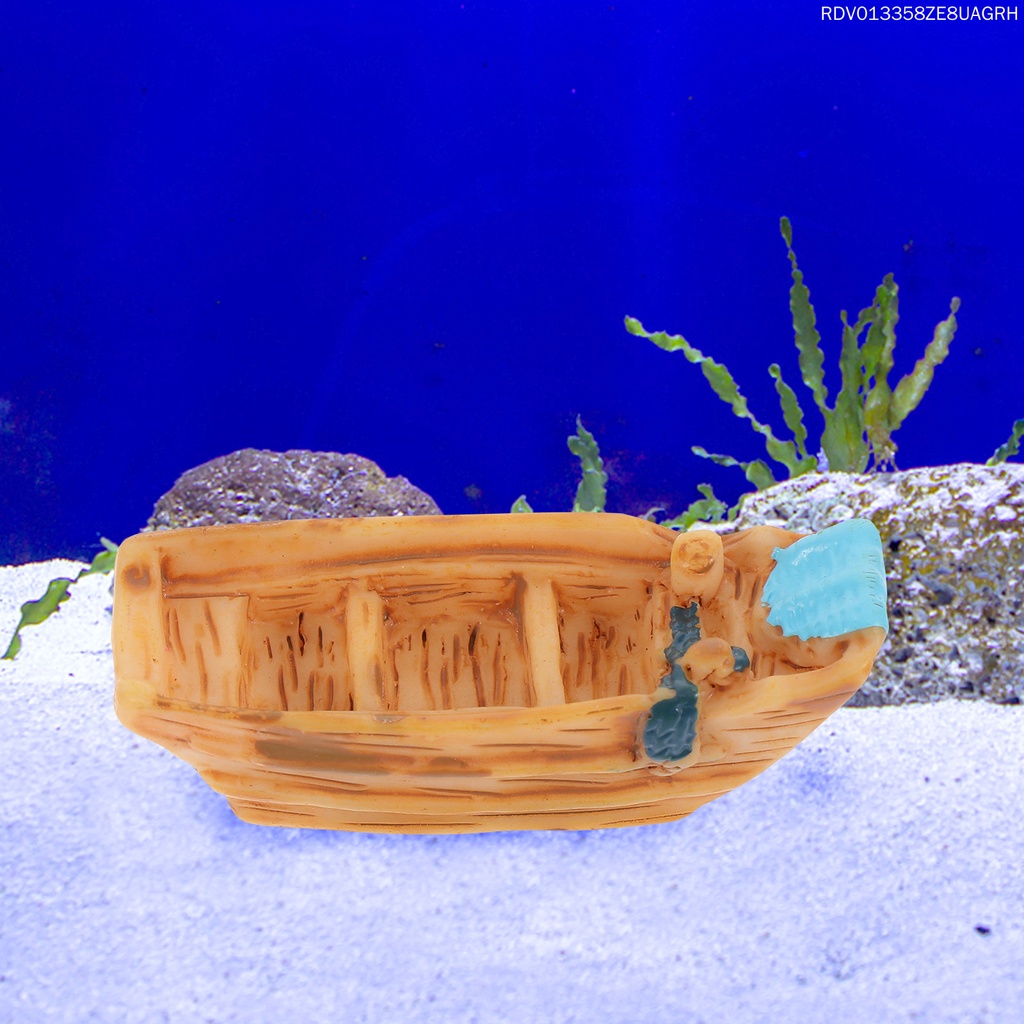 Set 10 Thuyền Salas Casa Trang Trí Bể Cá