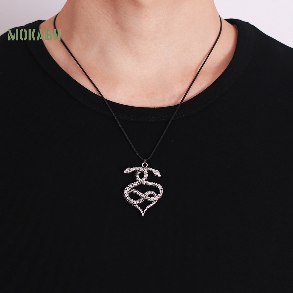 [Mới] Vòng cổ Mặt Hình Rắn Mạ Điện Phong Cách Punk Cá Tính Trang Trí Vòng cổ Cổ Điển Dành Cho Nữ