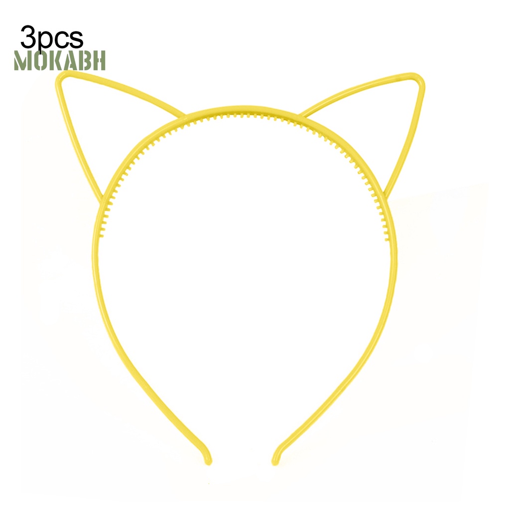 Set 3 Băng Đô Tai Mèo Dễ Thương Cho Nữ