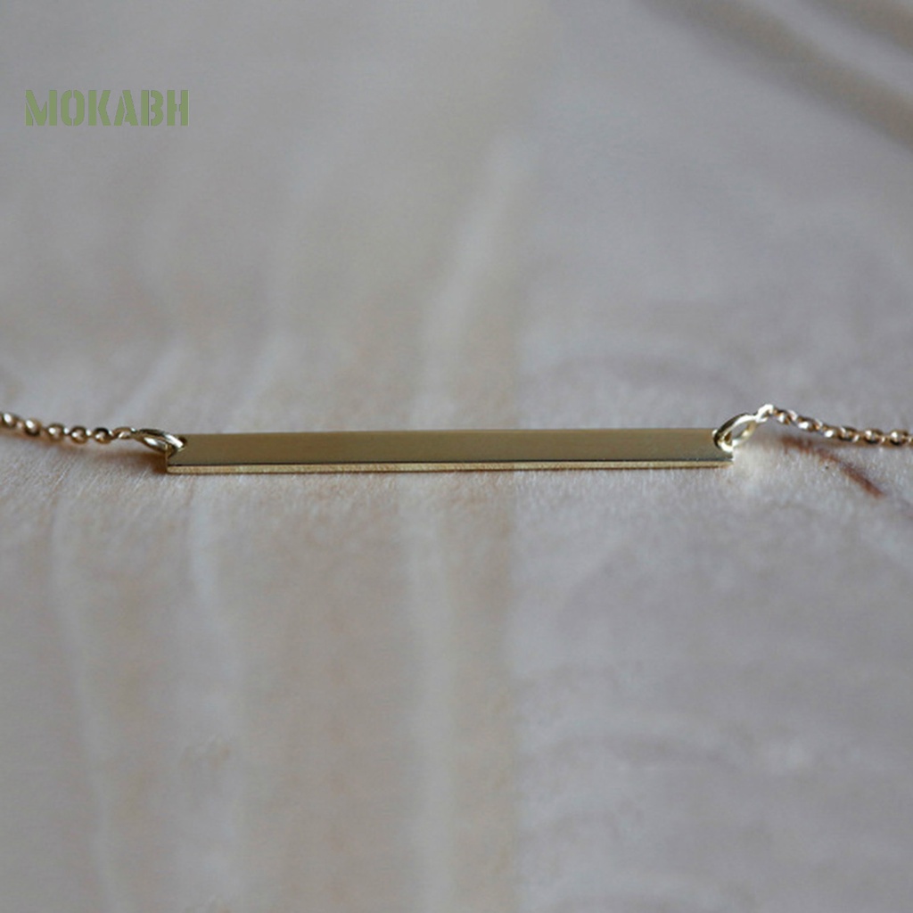 Vòng Tay Hợp Kim Mỏng Không Phai Hình Thanh Hợp Kim Đơn Giản Cho Nữ