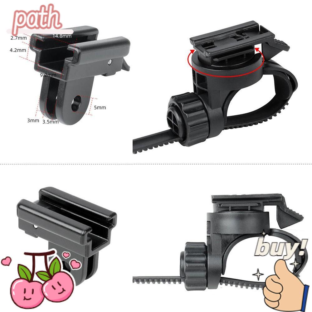 Giá Đỡ Đèn Pin LED Màu Đen Chuyên Dụng Cho Xe Đạp