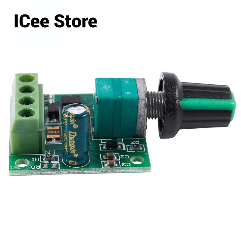 Mô Đun Điều Khiển Tốc Độ Động Cơ DC 1.8V 3V 5V 6V 12V 2A PWM 0~100%